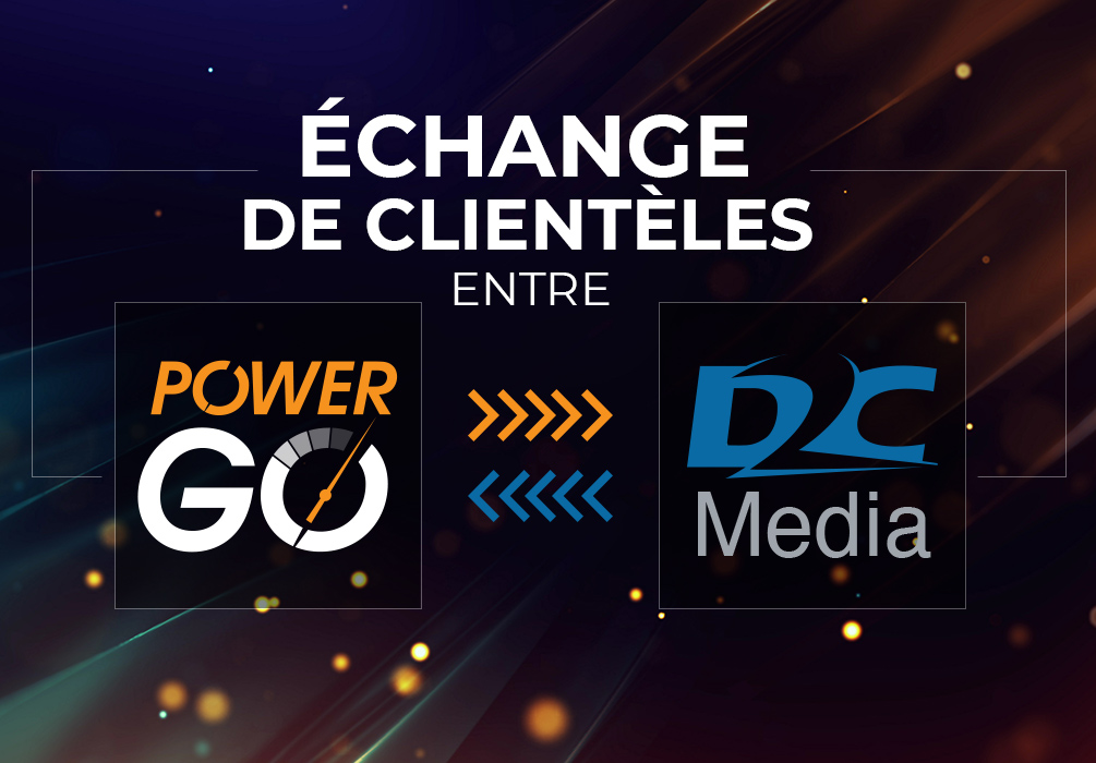 L’actualité Power Go – Entente avec D2C Media